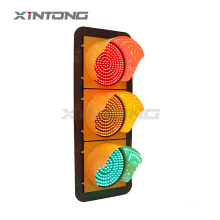 Luz de seguridad en la carretera 300 200 tamaño rojo Lámpara de señal de tráfico de LED verde amarillo rojo